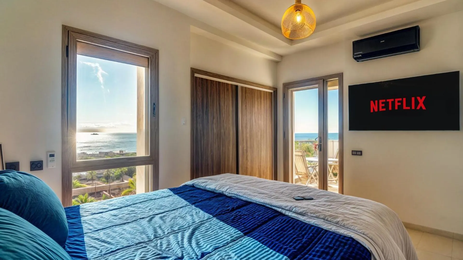 Modern Beachfront Apartment With Sea View Agadir