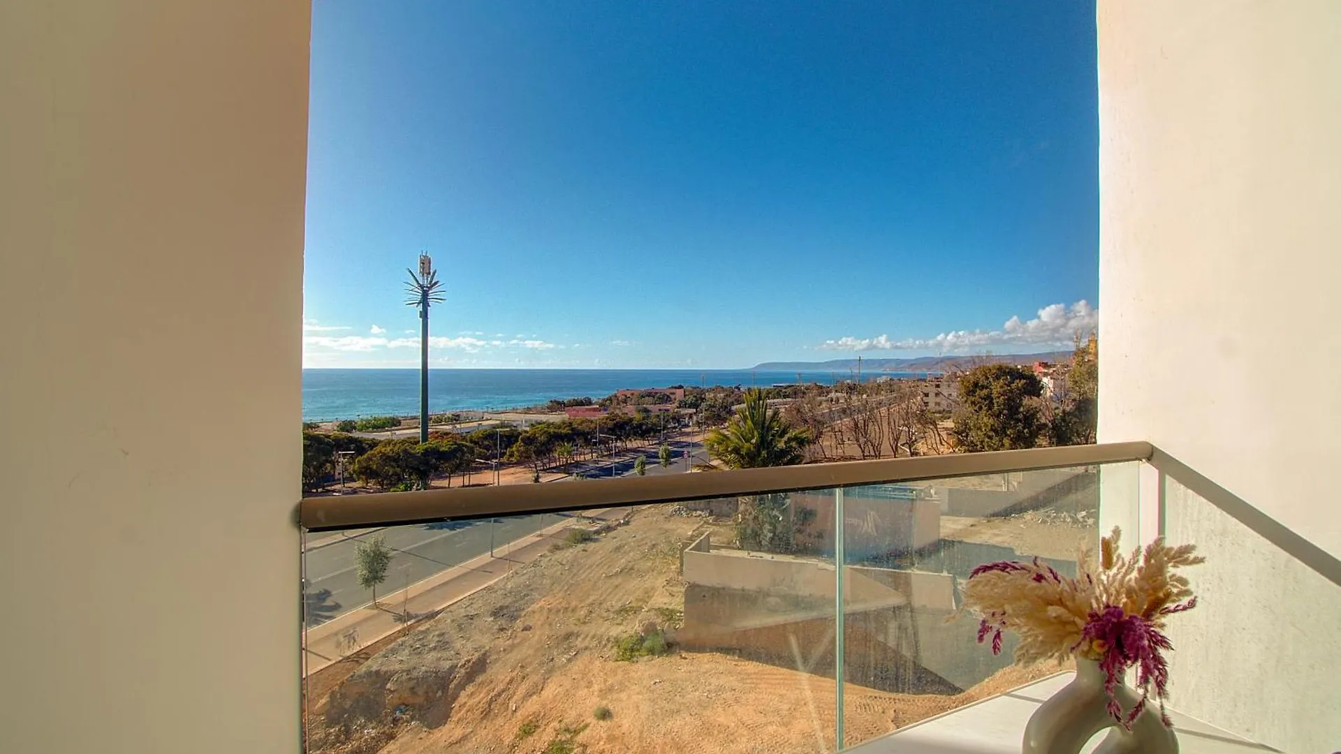 Modern Beachfront Apartment With Sea View Agadir